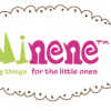 Minene Φόρεμα Melange Grey με Shiny Τούλι