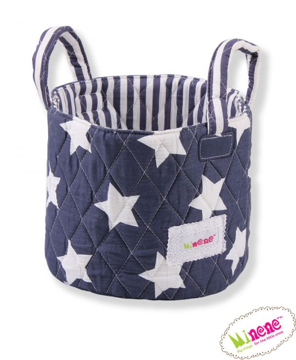 Minene Καλαθάκι Μπλε Αστέρια