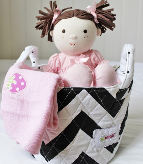 Minene Καλαθάκι B/W Αστέρια