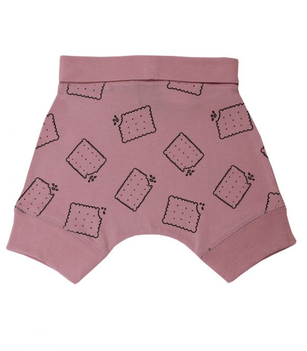 Minene Bodysuit Baby Girl Ροζ Μπισκοτάκια