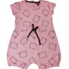 Minene Baby Overall 3/4 Μπισκοτάκι Girl