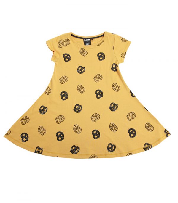 Minene Φόρεμα Κίτρινο Pretzel