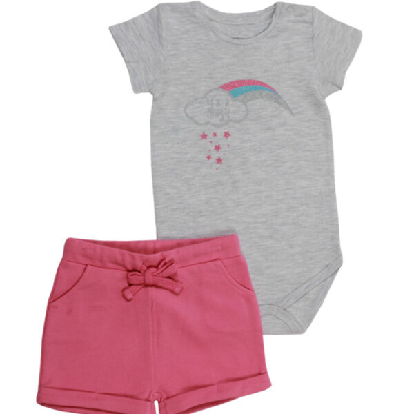 mn2814100204 Minene Baby Girl Set Magic Rainbow