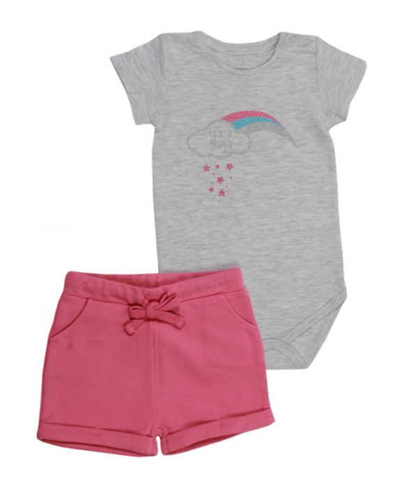 Minene Baby Girl Set Magic Rainbow