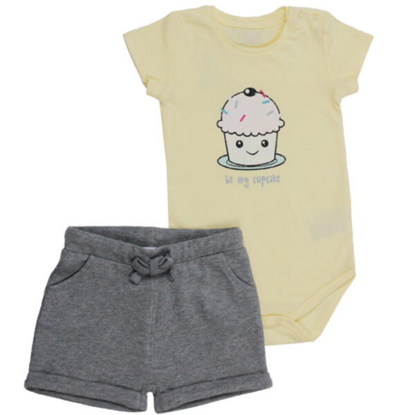 mn2814100218 Minene Baby Girl Set Cupcake!