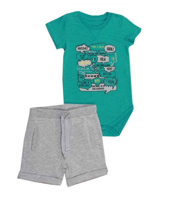 Minene Baby Girl Set With Stickers