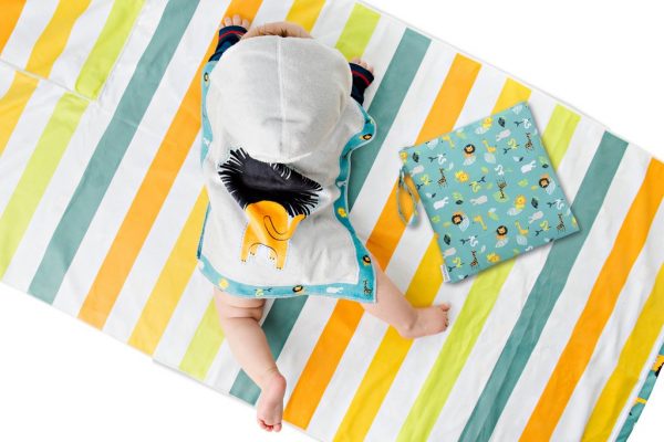 Baby Πόντσο Διπλής Όψης UPF50+ Lion