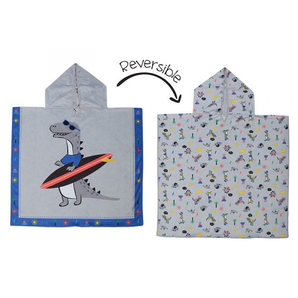 Πόντσο Διπλής Όψης UPF50+ Dino