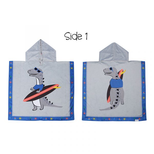 Πόντσο Διπλής Όψης UPF50+ Dino