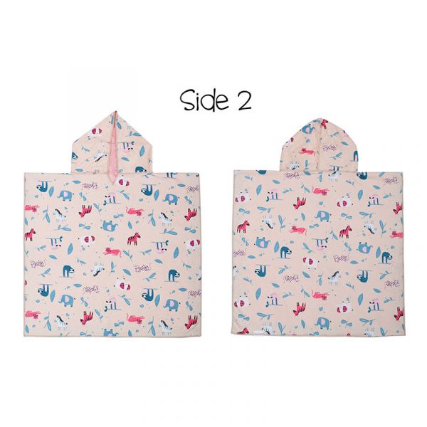 Πόντσο Διπλής Όψης UPF50+ Giraffe/Zoo