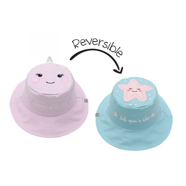 Καπέλο Διπλής Όψης UPF 50+ Narwhal/Starfish (Cotton)