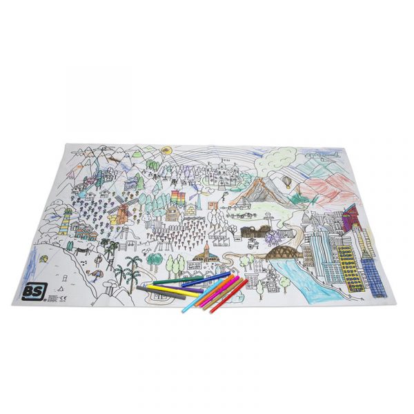 Bs Toys – Giant Σελίδα για ζωγραφική