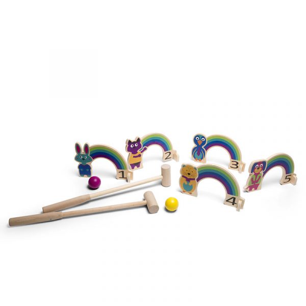 Bs Toys – Rainbow Croquet (Κροκέ)