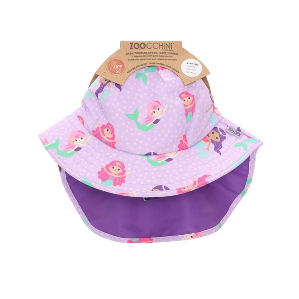 Zoocchini Cape Sunhat UPF50 Mermaid