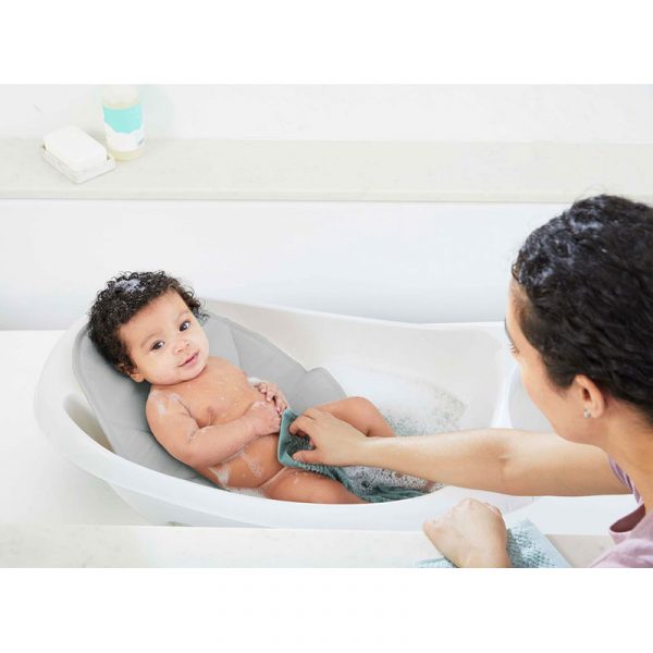 Baby Bath Cushion - Grey