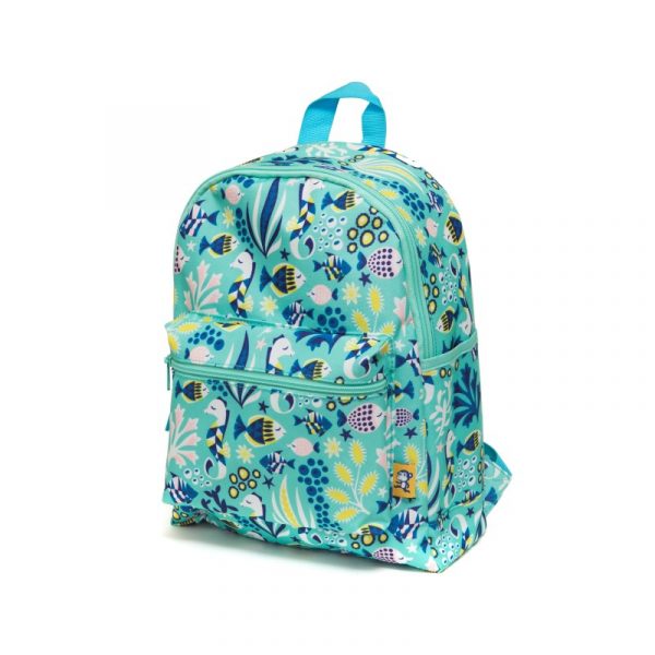 Petit Monkey – Backpack Under the Sea Green
