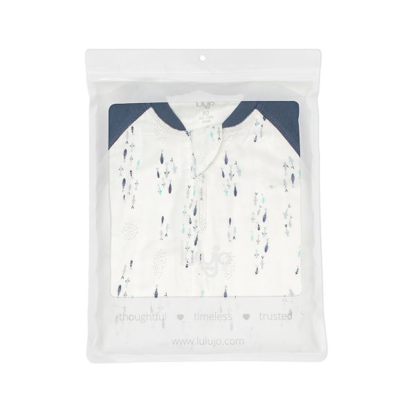 70% Bamboo 30% Cotton Sleepsuit - Fish - S , 1 T