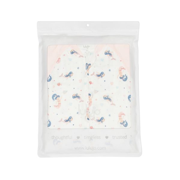 70% Bamboo 30% Cotton Sleepsuit - Mermaid - S, 1 T