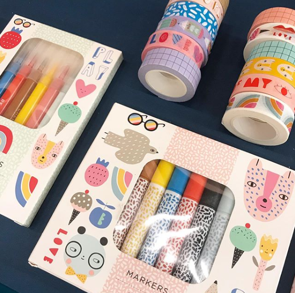 Petit Monkey – 10 Μαρκαδόροι λεπτοί Felt Tip