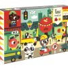 Petit Monkey – Παζλ “Στην Πόλη” 48 pcs / 4 yr +