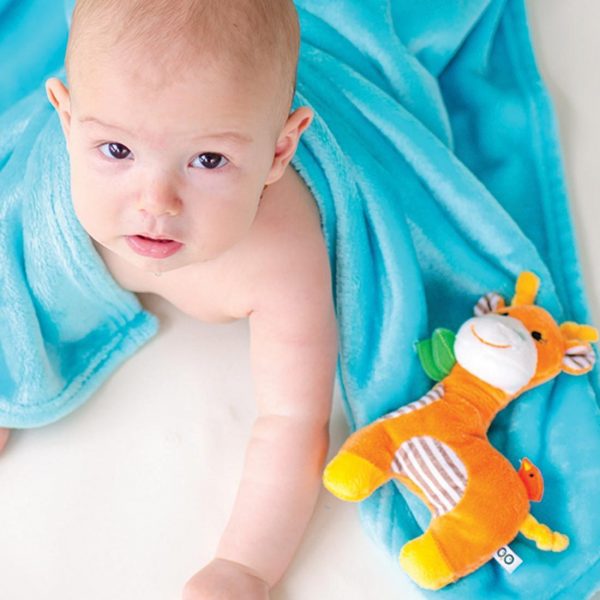 Zoocchini Stroller Blanket - Giraffe
