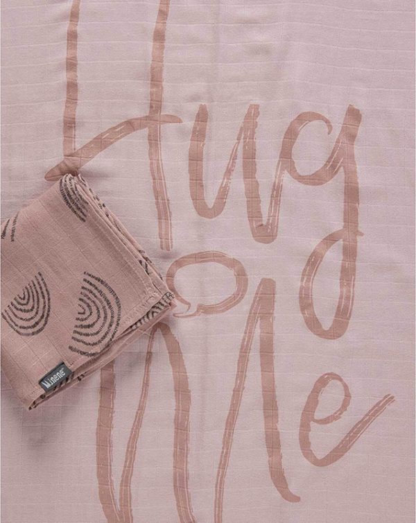 Minene - Bamboo Πάνα Αγκαλιάς Pink