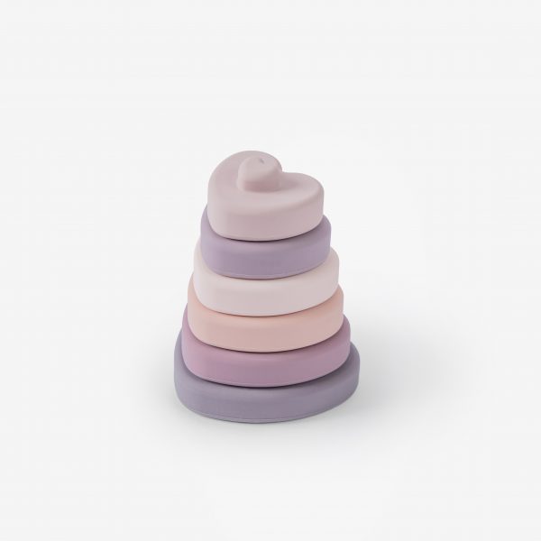 Minene – Παιχνίδι Στοίβαξης Beautiful Heart, Light Pink