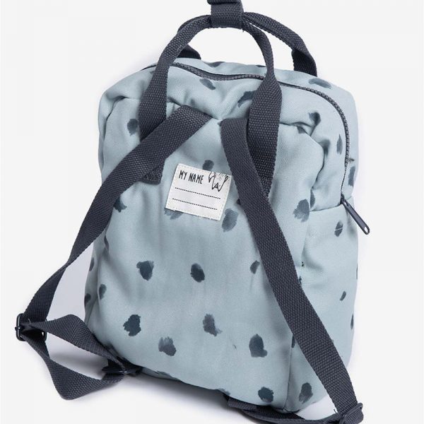 Minene – Mini Cotton Backpack Grey Sprinkles