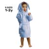 Cuddly Bath Robe (Small) blue bunny
