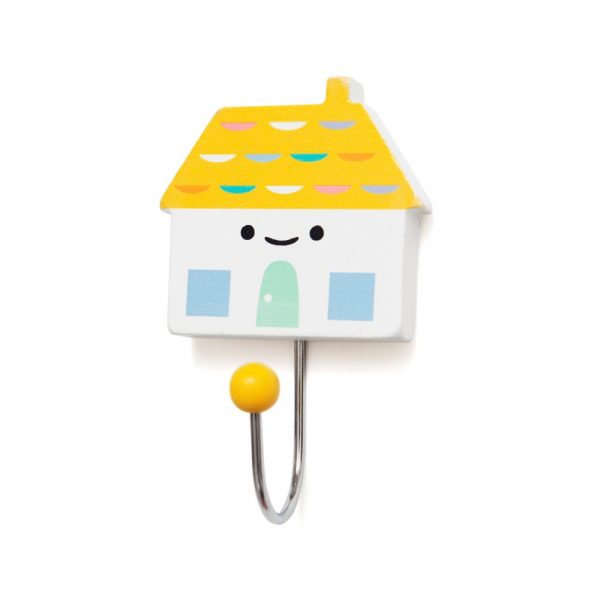 Petit Monkey – Ξύλινος Γάντζος Yellow House