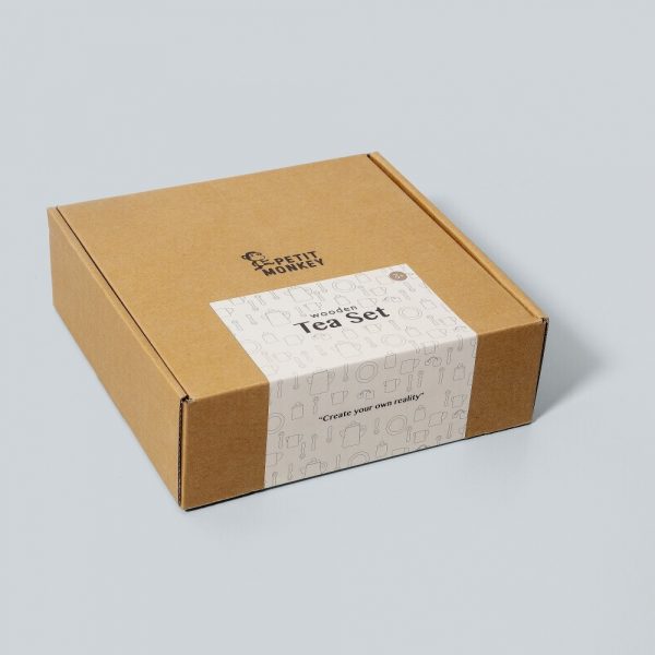 Petit Monkey – Ξύλινο Σετ Τσαγιού