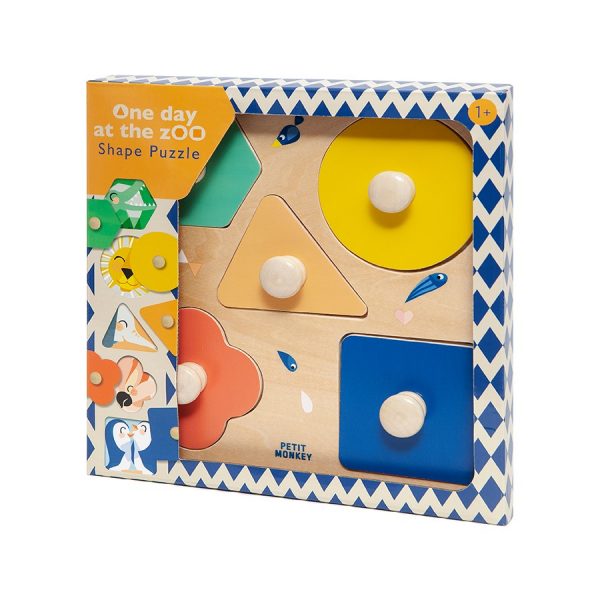 Petit Monkey – Ξύλινο Παζλ Zoo
