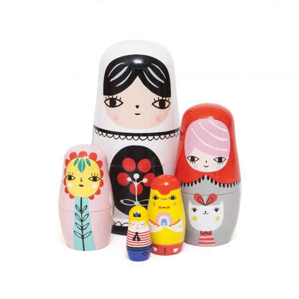 Petit Monkey – Ξύλινες Μπάμπουσκες Fleur and Friends