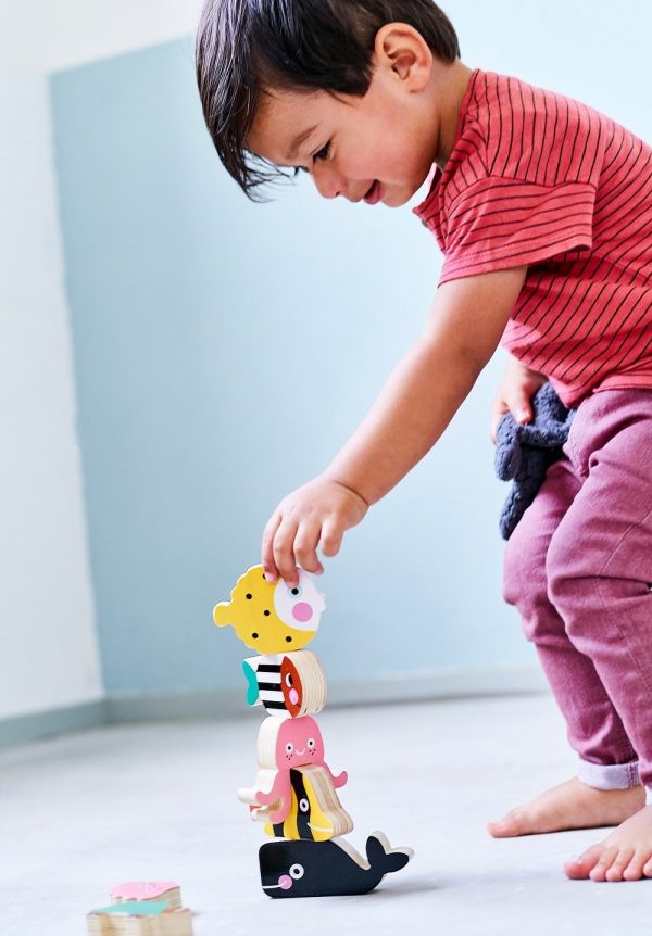 Petit Monkey – Παιχνίδι Στοίβαξης Ocean