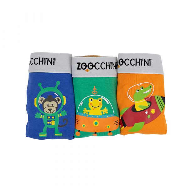 100% οργανικά βαμβακερά Boxer Shorts 3 pc set -Space Force
