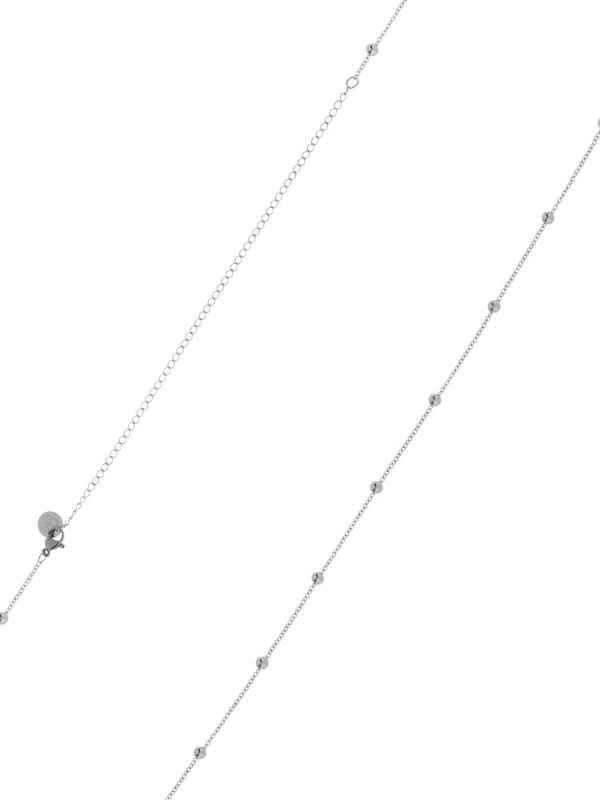 ProudMama Bola Olivia Rose Gold Chain Ροζ Χαλαζίας