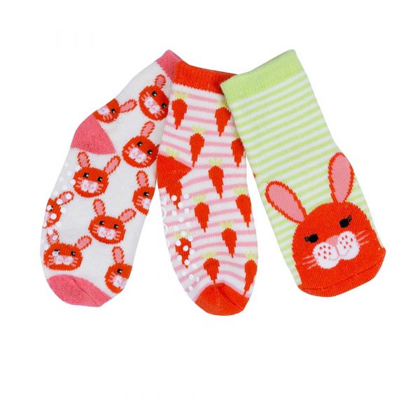 GRIP+EASY™ Καλτσάκια Bella the Bunny (3 τεμ)