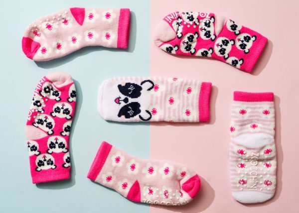 GRIP+EASY™ Καλτσάκια Pipi the Panda (3 τεμ)