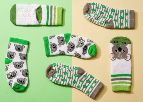 GRIP+EASY™ Καλτσάκια Kai the Koala (3 τεμ)