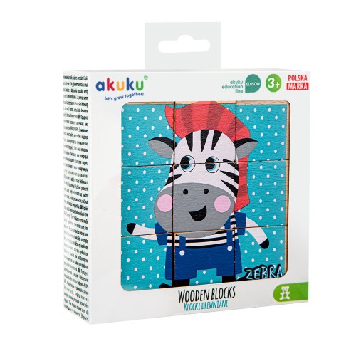 Εκπαιδευτικά ξύλινα κυβάκια