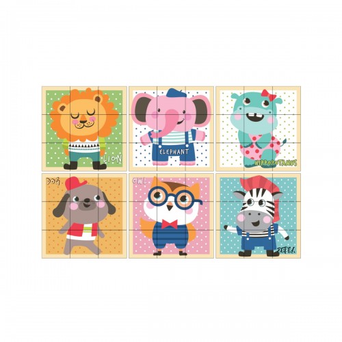 Εκπαιδευτικά ξύλινα κυβάκια