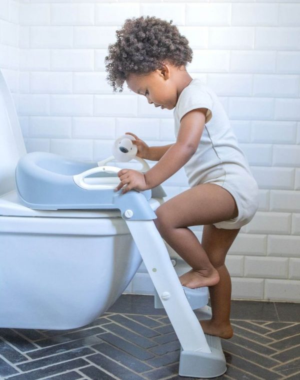 Toilette Ladder Blue,Grey,OS