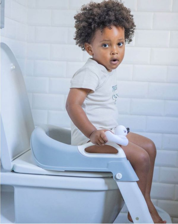 Toilette Ladder Blue,Grey,OS