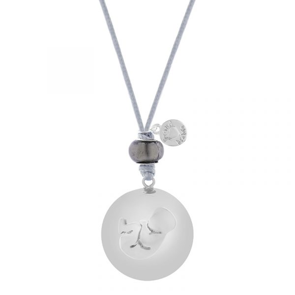 ProudMama Babybell Μενταγιόν Silver Baby