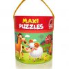 Εκπαιδευτικό παζλ Maxi 2 σε 1 Φάρμα