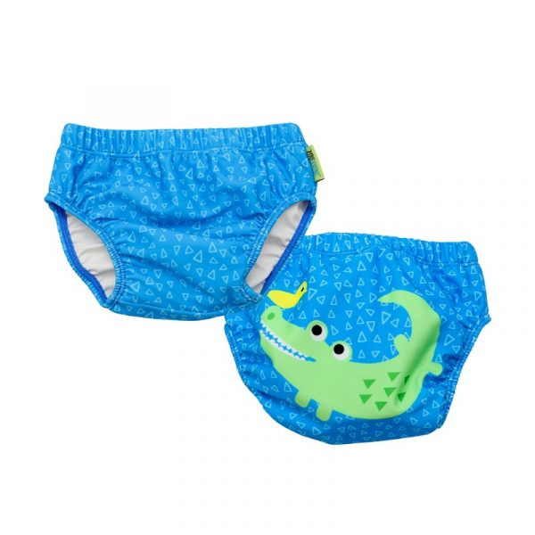 Zoocchini Μαγιώ Πάνα (2pcs Σετ) - Alligator