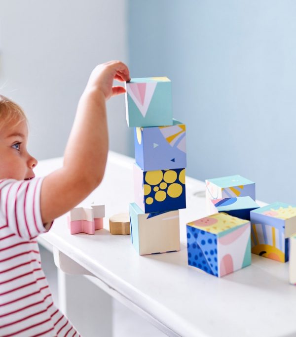 Oh Shiny day block puzzle 9 pcs / 2 yrs+