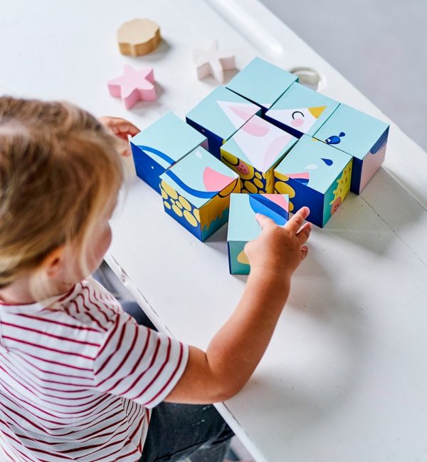 Oh Shiny day block puzzle 9 pcs / 2 yrs+