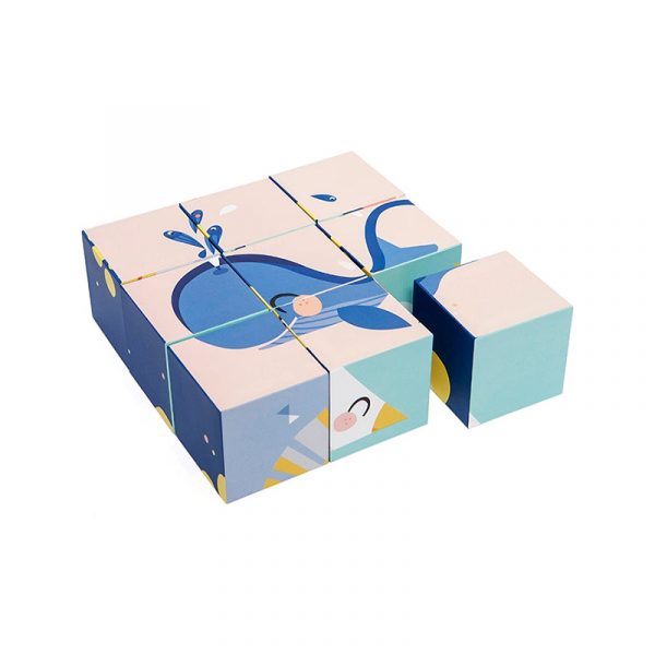 Oh Shiny day block puzzle 9 pcs / 2 yrs+