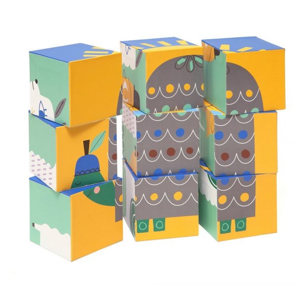 Peanut & Friends block puzzle 9 pcs / 2 yrs+